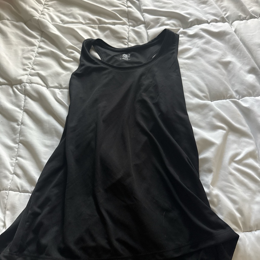 Athletic Works Black Muscle Tee